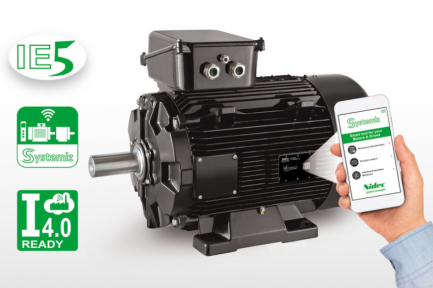 Dyneo+, the new range of connected motors with very high efficiency levels